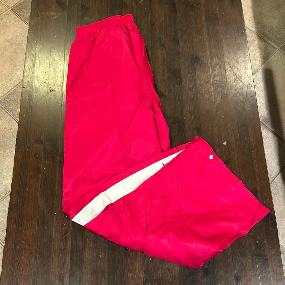 NWT Bebe Women’s Red Pants Size Large